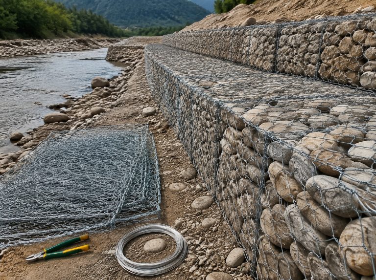 文山壮族苗族自治州河道边坡石笼网